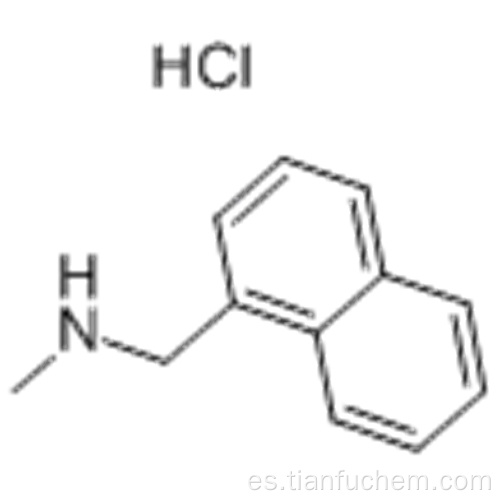 Clorhidrato de N-metil-1-naftilmetilamina CAS 65473-13-4